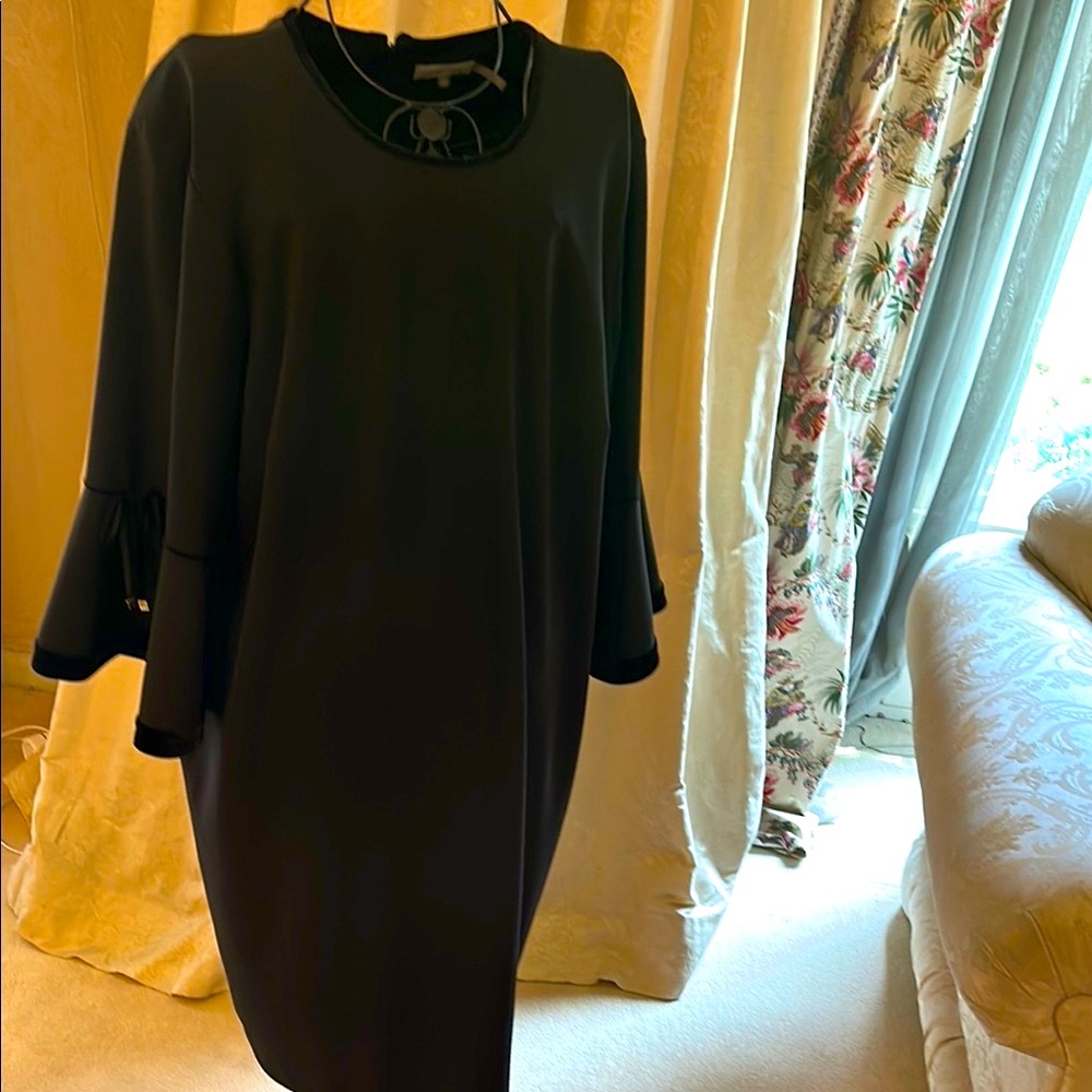 Calvin Klein Black Long Sleeve Dress